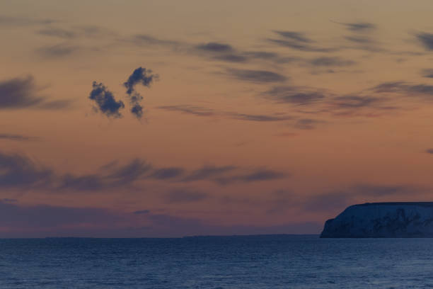 Image of the dramatic and every changing coastline of the Isle of Wight