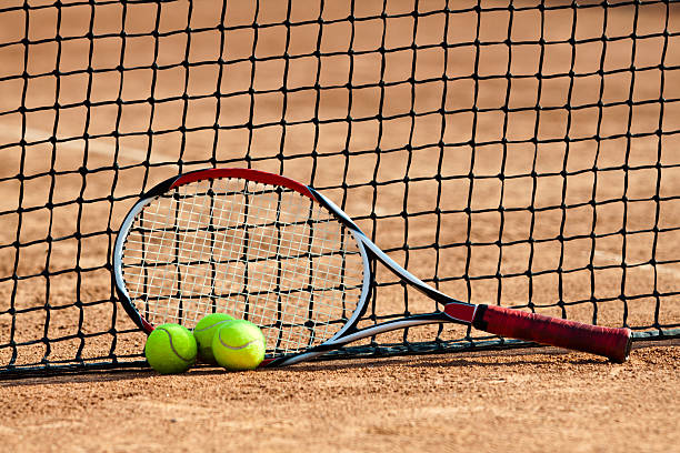 istock Tennis balls and racket. 135185046