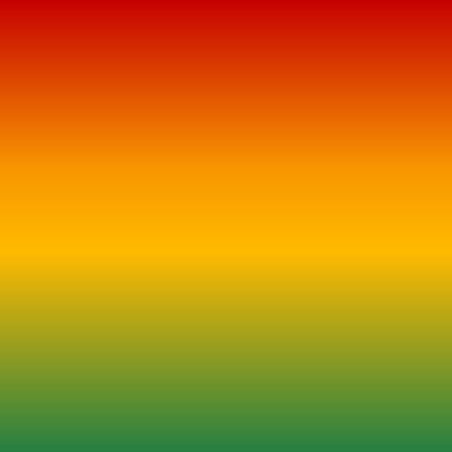 Gradient vector background in colors of Pan African flag -  red, yellow, green. African American flag blur backdrop for Kwanzaa, Juneteenth, Black History month design.