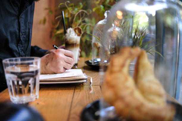 istock Having a morning coffee at a favorite bar 1351874057