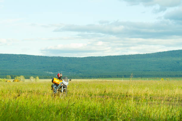 Carpathian village in the mountains in summer