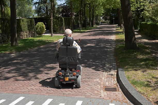 istock senior on an electric scooter 135187893