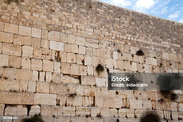 El Muro De Las Lamentaciones Foto de stock y más banco de imágenes de Antiguo - Antiguo, Arquitectura, Asia Occidental