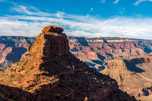 Scenic view on the Grand Canyon from South Kaibab Trail, Arizona, USA