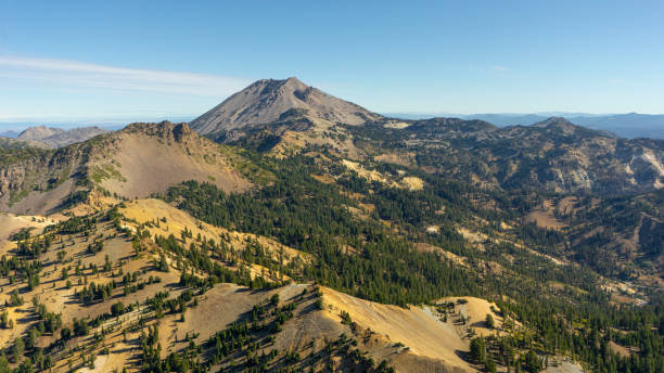 leave peak - mt lassen imagens e fotografias de stock