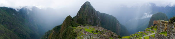 istock Machu Picchu, Cloudy day, Peru, South America 1351890635