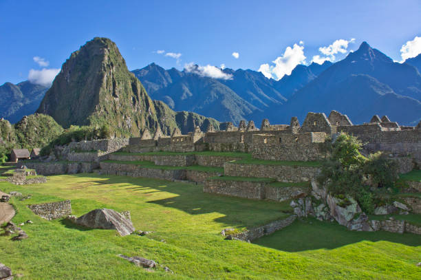 istock Machu Picchu on a sunny day, Peru, South America 1351891922