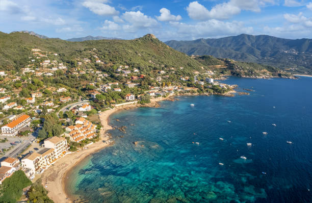 istock Landscape with Corse du Sud coast 1351899388