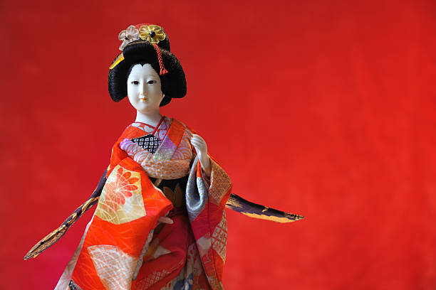 istock kabuki theatre Japanese doll 135193915