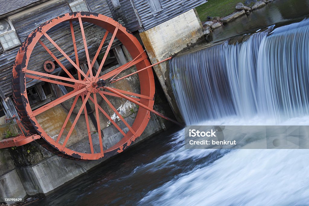 Old Mill em Pigeon Forge - Foto de stock de Antigo royalty-free