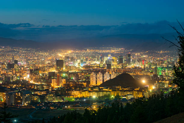 Ulaanbaatar is surrounded by sacred mountains