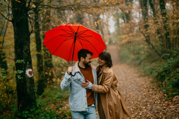 istock Come and dance with me under my umbrella 1351964175