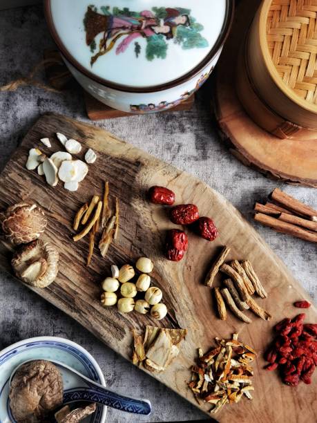 istock Chinese herbal chicken soup 1351978082