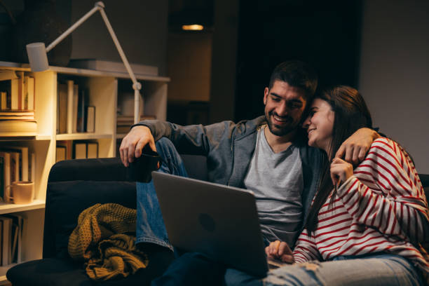 istock couple spending time together at home 1351978909