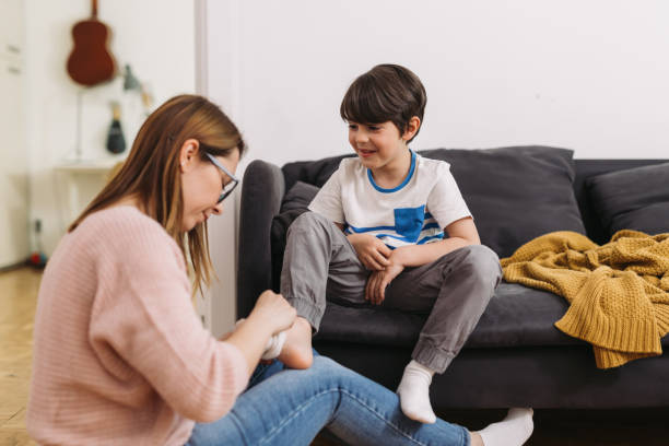 istock mother and child at home 1351978959
