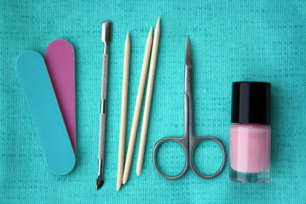 istock A set of tools for manicure and pedicure. 1351983234