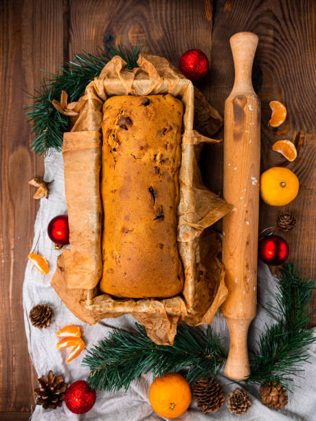 istock Baking cake with rolling pin on rural rustic wooden background flat lay. Dough recipe ingredients eggs wholegrain flour 1351983419