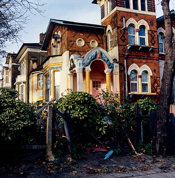 istock Eccentric and elegant house in London, almost a castle 135198612