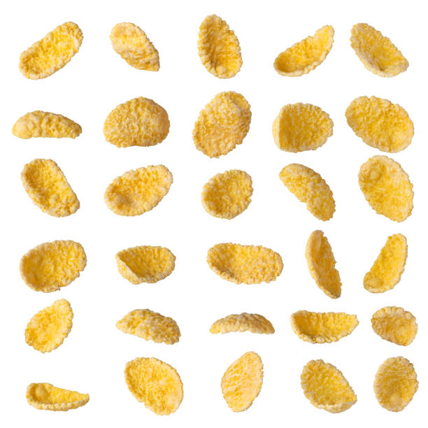 istock collection of falling sweet cornflakes isolated on white 1351987045