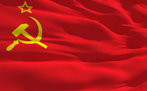 istock Waving flag of Soviet Union 135199022