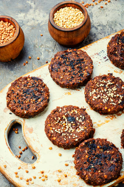istock Diet buckwheat cookies. 1351993959