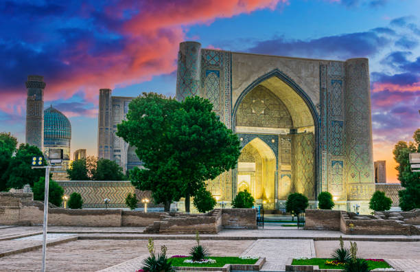 istock Bibi-Khanym Mosque in Samarkand, Uzbekistan 1351997799