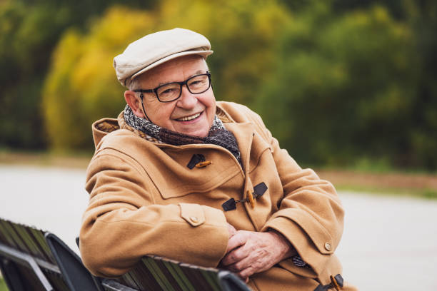 istock Senior man in park 1351999673