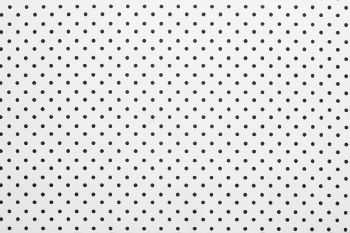 Background from vintage polka dot fabric