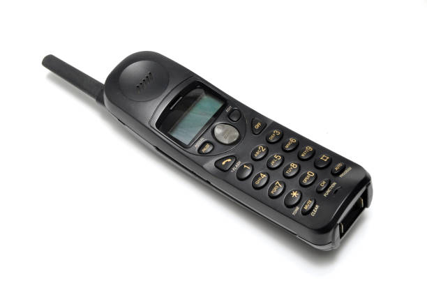 istock Cordless telephone or portable telephone white background 1352003954