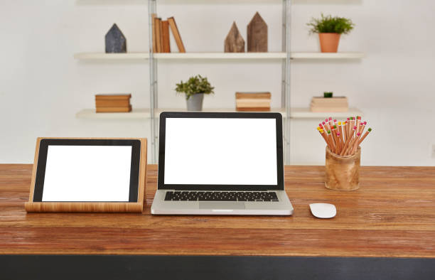istock home modern home office and decorative living room style. 1352007851