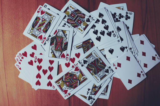 istock Casino and gaming cards collection 1352010871