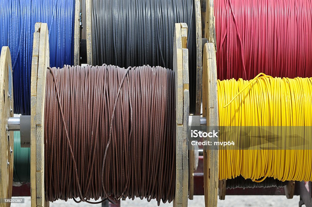 Elektrische Überweisung - Lizenzfrei Kabel Stock-Foto