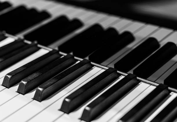 istock High Angle View Of Piano Keys 1352022015