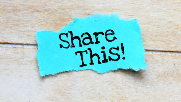 istock SHARE THIS, text words typography written on paper, life and business motivational inspirational concept 1352023817