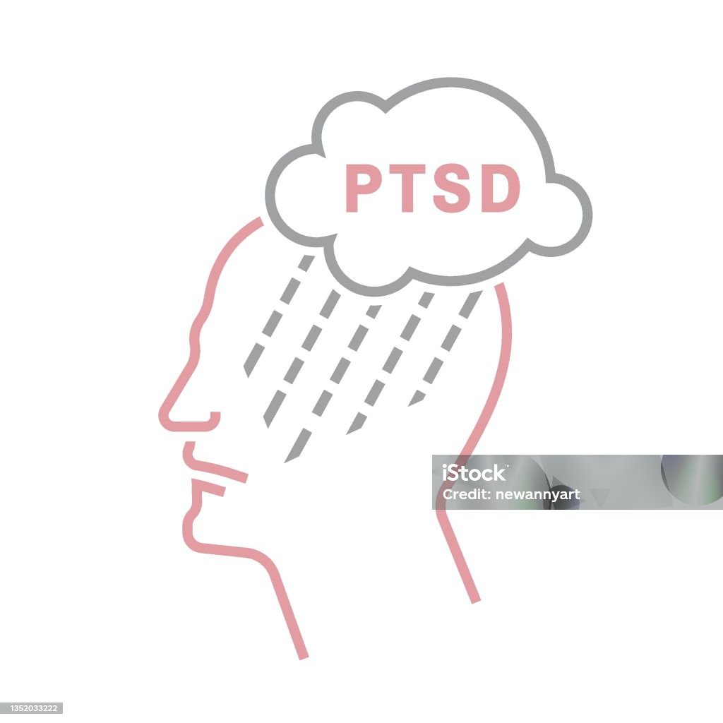 Dấu Hiệu Rối Loạn Căng Thẳng Sau Chấn Thương Biểu Tượng Ptsd Hình ...