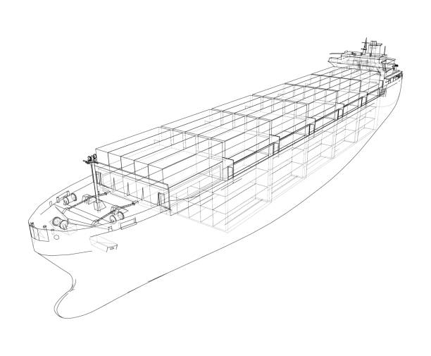 Container Vessel Technical Drawing 7,500+ Ship Technical Drawing Stock Photos, Pictures & Royalty-Free ...