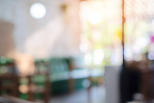 istock Customer at restaurant blur background with bokeh 1352050813