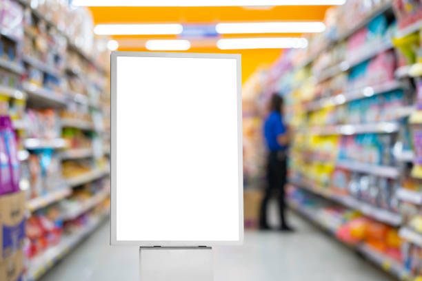 istock Intelligent Digital Signage , Augmented reality marketing and face recognition concept. 1352050885