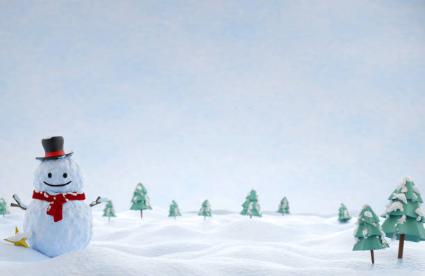 istock Christmas and New Year background. 3d render 1352053770