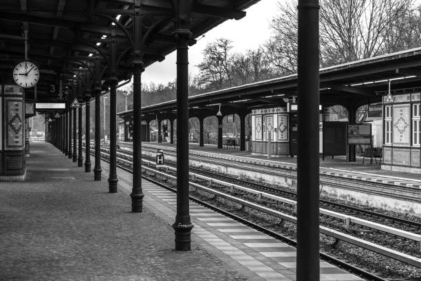 istock View Of Railroad Station Platform 1352054860