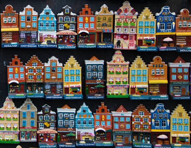 istock Magnet souvenirs in Amsterdam, horizontal 1352055195