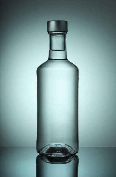 istock bottle of pure vodka with a gradient 1352055467