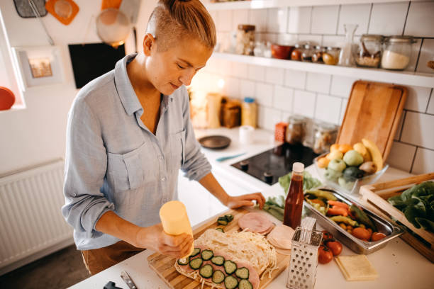 istock Making tasty and delicious breakfast 1352059986
