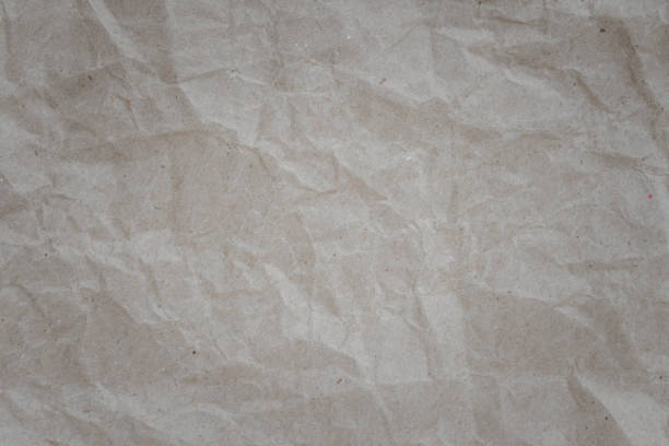 istock Recycle brown paper crumpled texture,Old paper surface for background. 1352065532
