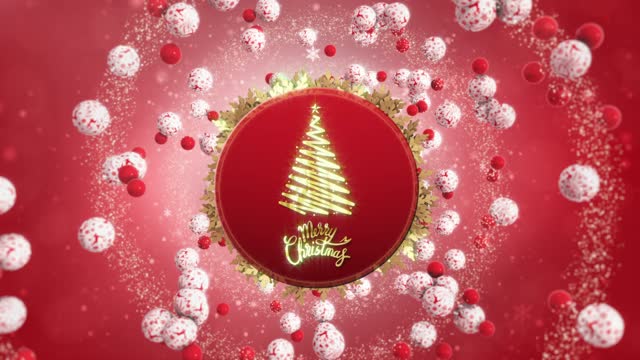 Christmas Tree Title Background