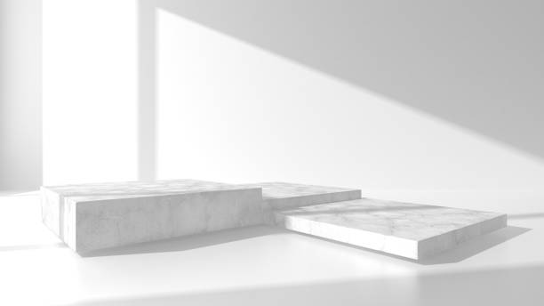 istock Abstract scene podium mockup. Award ceremony concept 1352076400