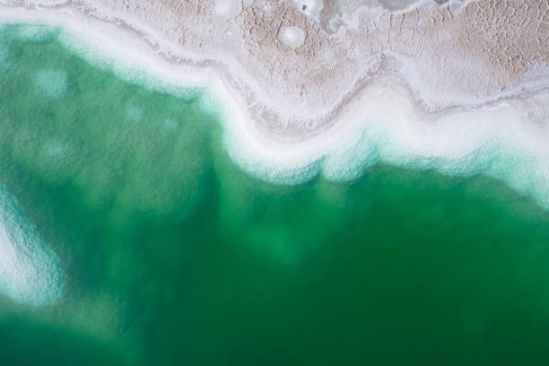 istock Drone Point View Of Salt Lake 1352083644