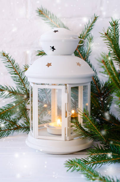 istock Christmas composition in the Scandinavian style. 1352088424