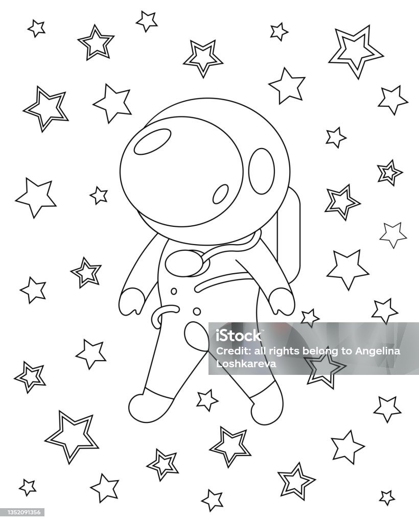 Ilustración de Astronauta Para Colorear En El Espacio Libro Para Colorear Para Niños En Edad Preescolar Con Un Nivel De Juego Educativo Fácil Diseño Lineal Simple y más Vectores Libres de Derechos Ilustración de Astronauta Para Colorear En El Espacio Libro Para Colorear Para Niños En Edad Preescolar Con Un Nivel De Juego Educativo Fácil Diseño Lineal Simple y más Vectores Libres de Derechos