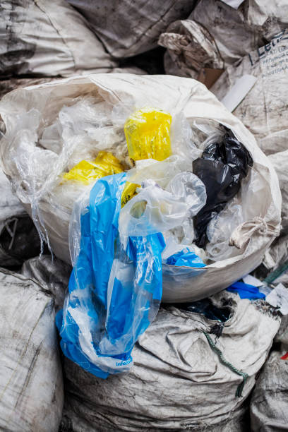istock Big bag full of plastic waste 1352094747